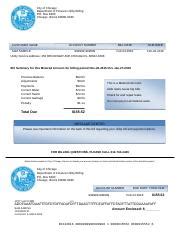 city of chicago water bill account number.